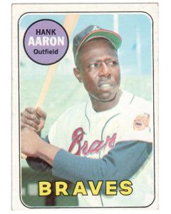 1969 Topps Hank Aaron